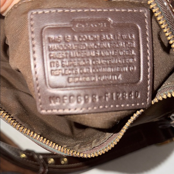 Vintage Coach Patchwork Bag F-124840 - Picture 3 of 10